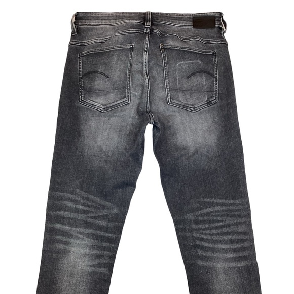 G RAW LHANA Factory Faded Gray Jeans Mens 29 - Picture 8 of 16